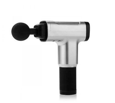 Массажер Fascial Gun RF-709 вибрационный ударный мышечный 4 насадки 220V 9338725 фото